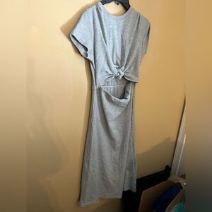 Emory park large grey dress